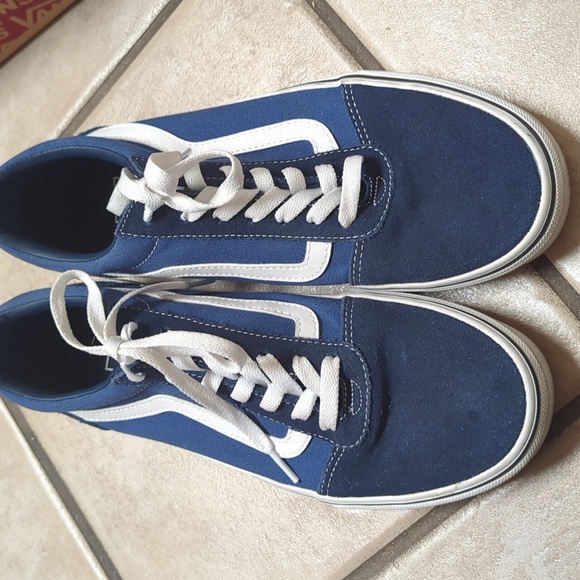 🌟HP🌟 EUC Vans "Ward" in Navy - Picture 3 of 5